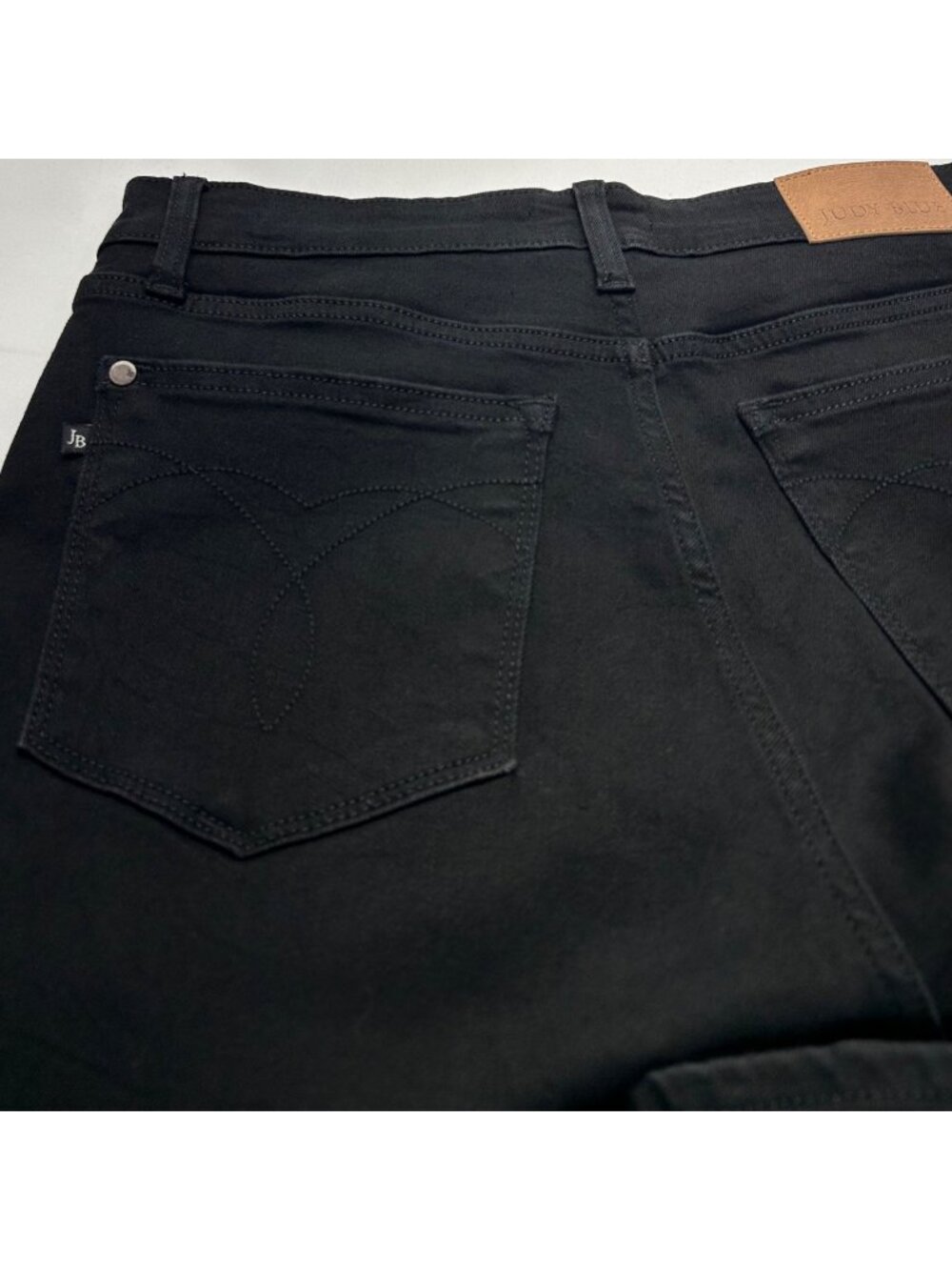 Judy Blue Retro Wide Leg Black Denim Jeans Womens Size 11/30